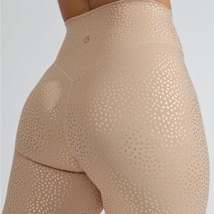 Rosa Legging Beige Gold Bossy BUFFBUNNY leggings